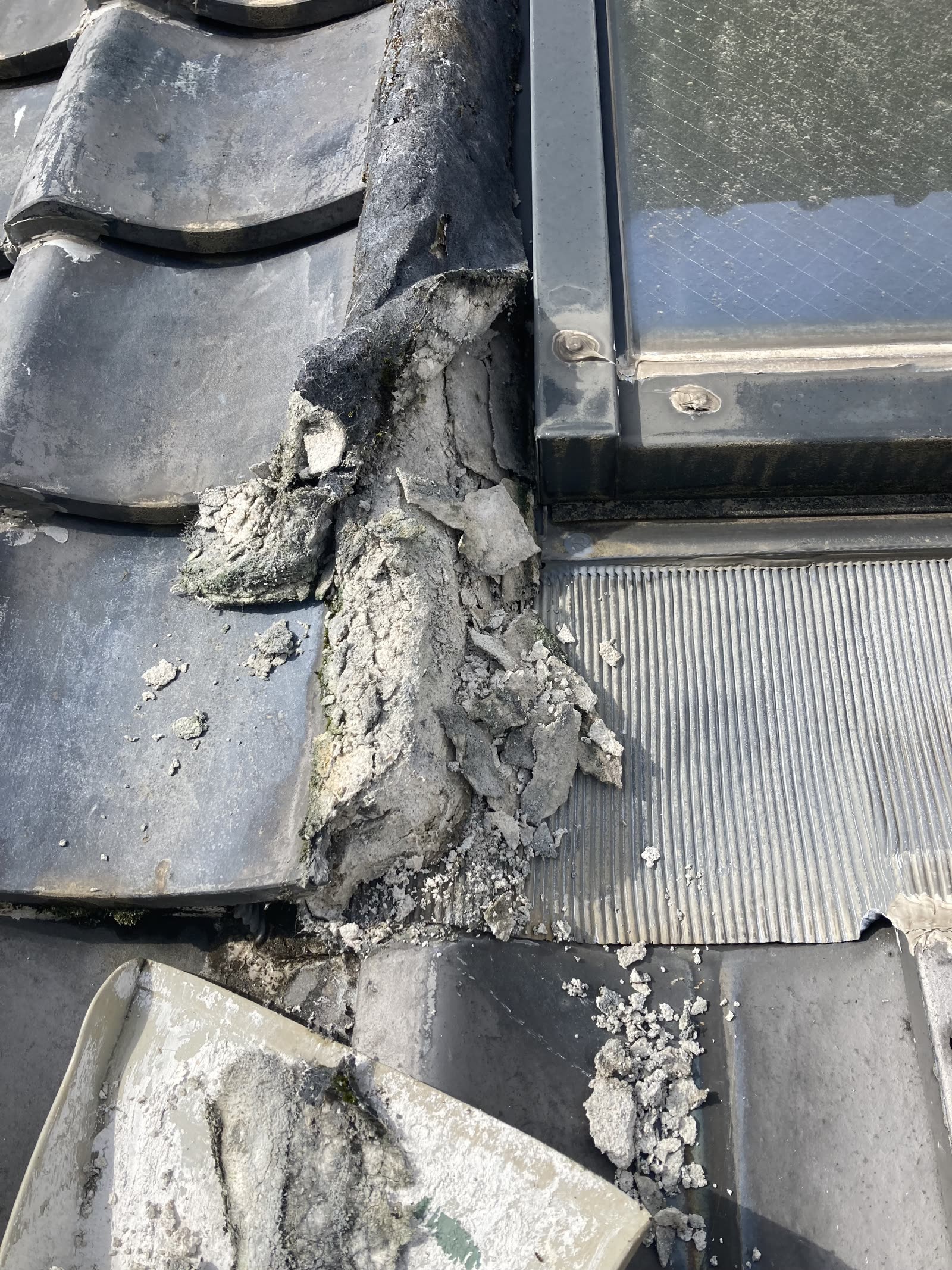 天窓雨漏り修繕 詳細2